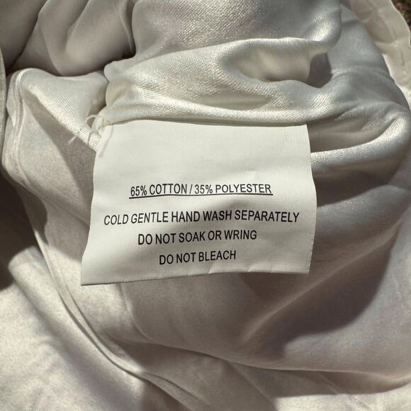 Saints + Secrets Dress Houndstooth Retro Girly Feminine Chic Frayed Hem Pink XS - Picture 3 of 5